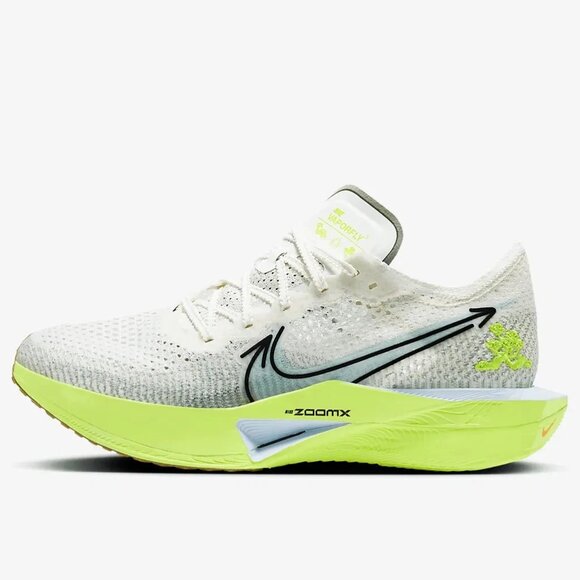 Nike ZoomX Vaporfly Next% 3 - Size 13 Men Running Shoes Sail Volt HQ3450-147 NEW - Picture 1 of 8